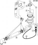 Blanco Afl�b Dana A2 & A3