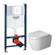 Duravit Me by Starck Compact toiletpakke inkl. s�de m/softclose, Wondergliss, cisterne og hvid betjening