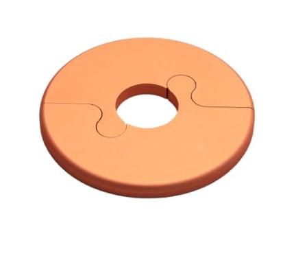 Metalwo Alu fit rosette Ø16 - Børstet kobber Metalwo Alu fit rosette Ø16 - Børstet kobber