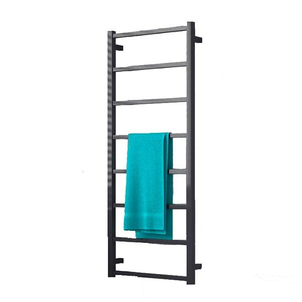 Strømberg Hagen el-håndklædetørrer - 50x121 cm - Matsort Strømberg Hagen el-håndklædetørrer - 50x121 cm - Matsort