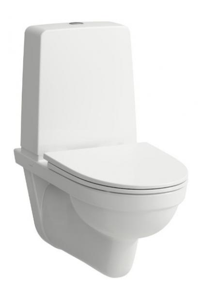 Laufen Kompas RIMless v&aelig;gh&aelig;ngt toilet m/synlig cisterne