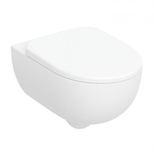 Geberit Selnova Premium v&aelig;gh&aelig;ngt toilet inkl. s&aelig;de m/SoftClose og QuickRelease