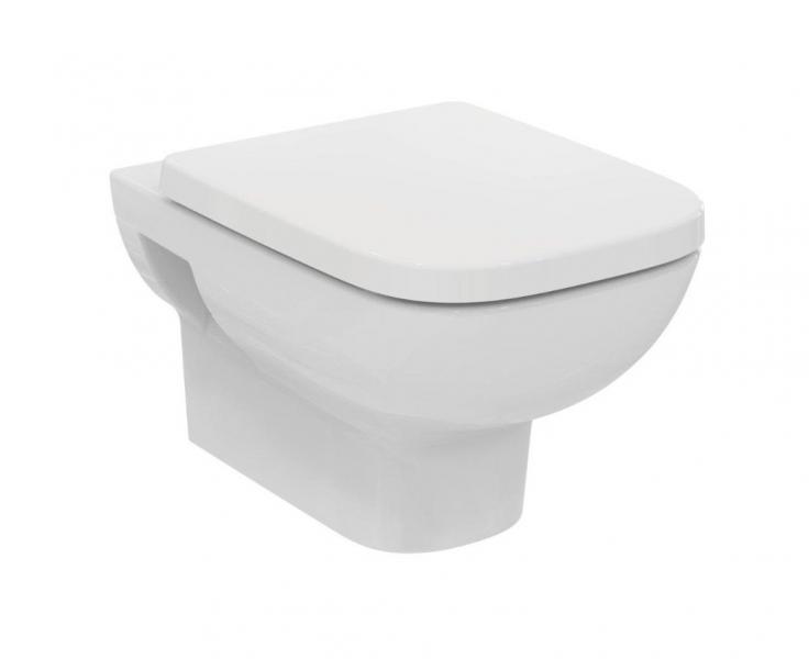 Ideal Standard i.life A v&aelig;gh&aelig;ngt toilet m/Rimless+ og s&aelig;de m. Softclose og Easy Lift off