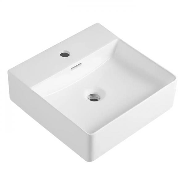 Lavabo Boxo 42 håndvask t/væg eller bord - 1 hanehul Lavabo Boxo 42 håndvask t/væg eller bord - 1 hanehul