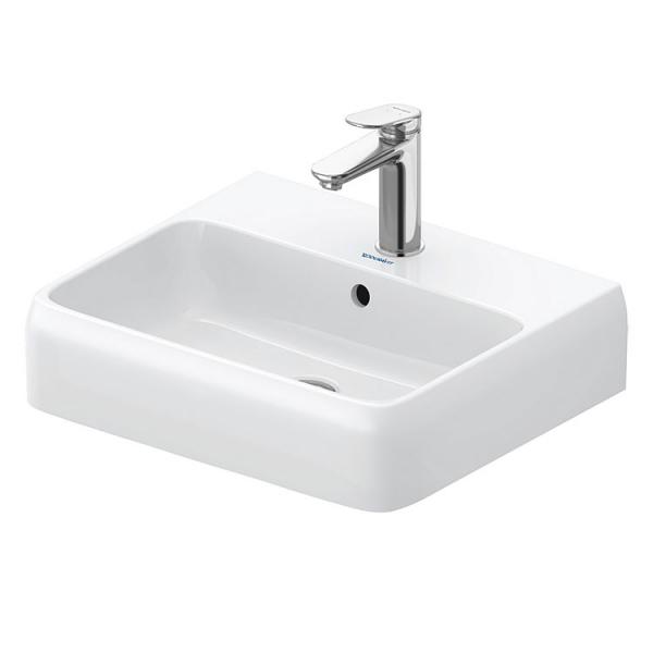 Duravit Qatego 50 h&aring;ndvask t/v&aelig;g eller m&oslash;bel - 1 hanehul