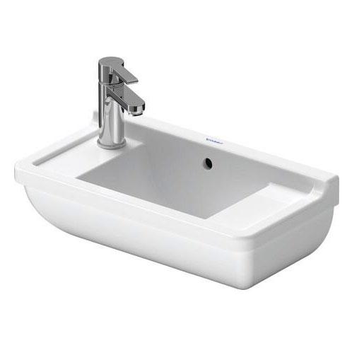 Duravit Starck 3 50 h&aring;ndvask t/v&aelig;g - Med/uden hanehul