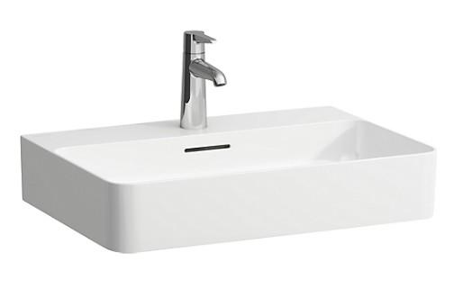 Laufen Val compact 60 h&aring;ndvask t/v&aelig;g eller m&oslash;bel - 1 hanehul