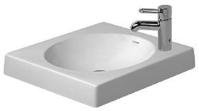 Duravit Architec &Oslash;50 fritst&aring;ende bowlevask - 1 hanehul