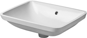 Duravit Starck 3 49 håndvask t/underlimning - Uden hanehul - Wondergliss Duravit Starck 3 49 håndvask t/underlimning - Uden hanehul - Wondergliss