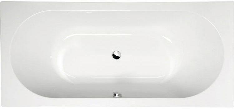 Royal Viva Box badekar t/indbygning - 175 x 80 - 2 rygl&aelig;n