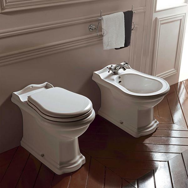 Lavabo Retro gulvstående BTW bidet - Hvid Lavabo Retro gulvstående BTW bidet - Hvid