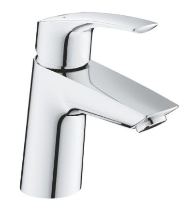 Grohe Eurosmart h&aring;ndvaskarmatur m/push open bundventil