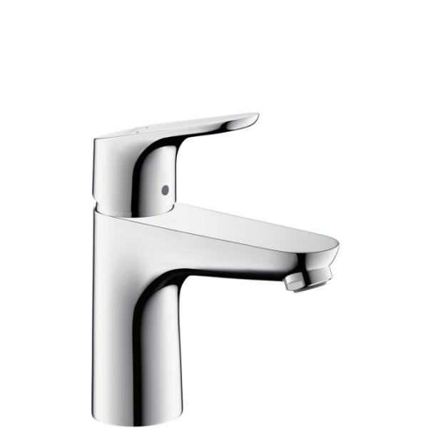 hansgrohe Focus 100 h&aring;ndvaskarmatur m/l&oslash;ft-op bundventil