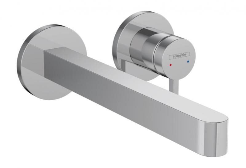 Hansgrohe Finoris h&aring;ndvaskarmatur t/indbygning i v&aelig;g - 22,8 cm - Krom