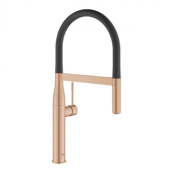Grohe Essence New køkkenarmatur m/profi-bruser - Børstet warm sunset Grohe Essence New køkkenarmatur m/profi-bruser - Børstet warm sunset