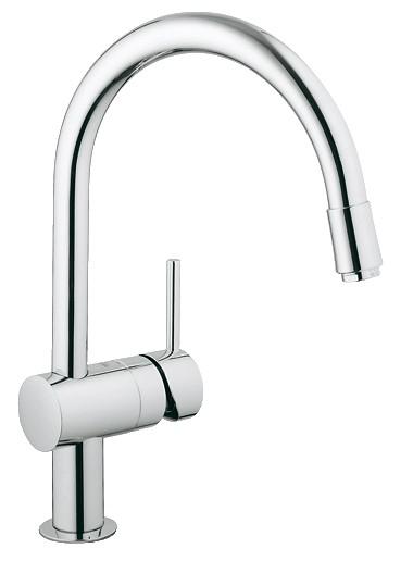 Grohe Minta køkkenarmatur m/udtræk og svingtud - Krom Grohe Minta køkkenarmatur m/udtræk og svingtud - Krom