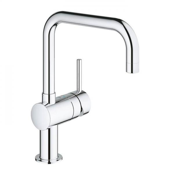 Grohe Minta k&oslash;kkenarmatur m/U-tud - Krom