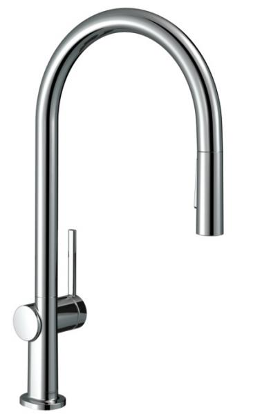 hansgrohe Talis M54 k&oslash;kkenarmatur m/C-tud og udtr&aelig;k - Krom