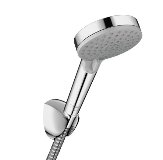 hansgrohe Vernis Blend h&aring;ndbruser Vario m/EcoSmart, holder og 160 cm  bruseslange - Krom