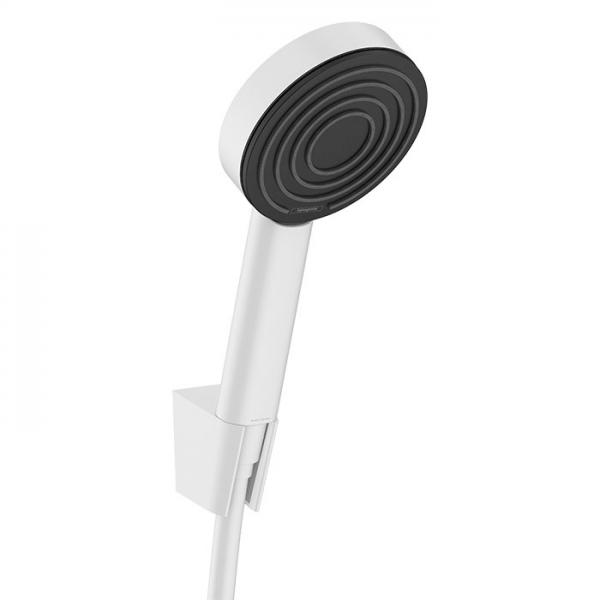 hansgrohe Pulsify Porter 105 bruseholders&aelig;t 1jet - Mat hvid