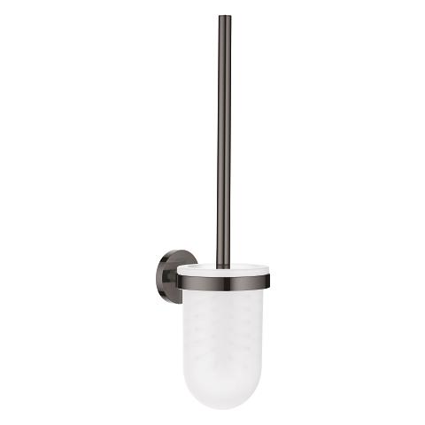 Grohe Essentials toiletb&oslash;rste til v&aelig;g - Poleret hard graphite