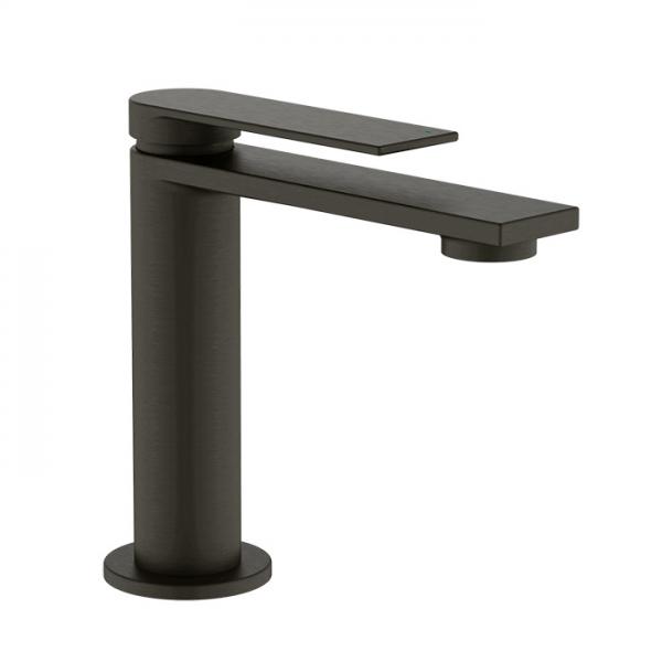 Cassøe Edge håndvaskarmatur m/pop-up bundventil - Gunmetal Cassøe Edge håndvaskarmatur m/pop-up bundventil - Gunmetal