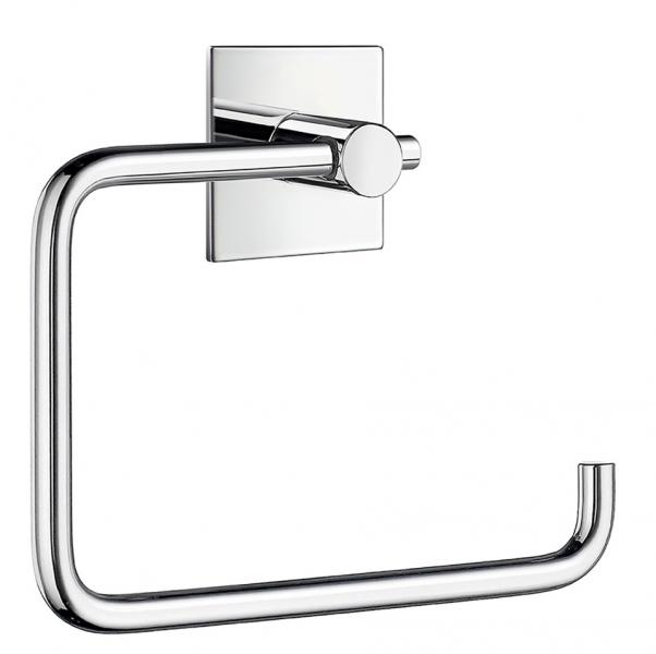 Beslagsboden selvkl&aelig;bende toiletpapirholder 1132 - Krom
