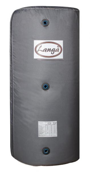 Lang&aring; isoleret akkumuleringstank - 120 liter - V&aelig;gh&aelig;ngt