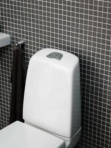 Gustavsberg Nautic toilet 5500L m/skjult S-lås Gustavsberg Nautic toilet 5500L m/skjult S-lås
