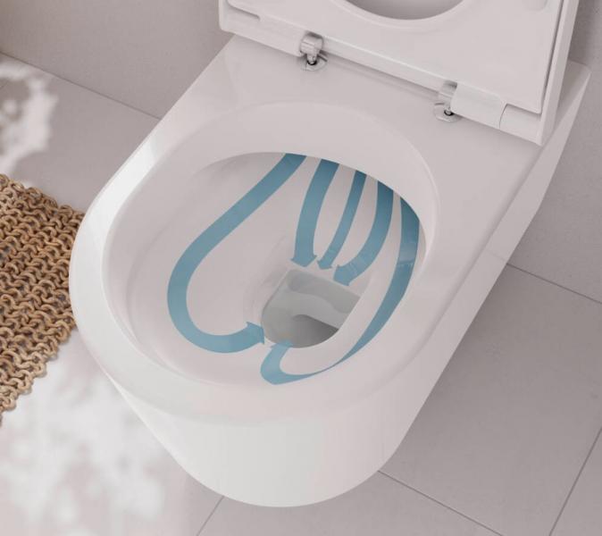 hansgrohe EluPura S væghængt toilet m/SmartClean u/sæde hansgrohe EluPura S væghængt toilet m/SmartClean u/sæde
