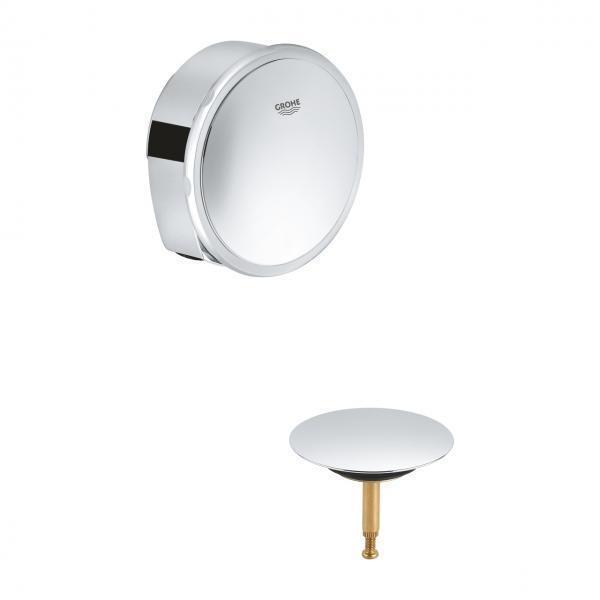Outlet - Grohe Forplade til af- og overl&oslash;bsgarniture mm