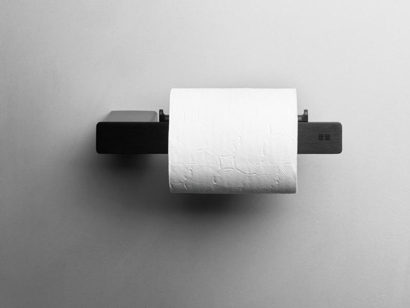 Unidrain ReFrame toiletpapirholder - Sort Unidrain ReFrame toiletpapirholder - Sort