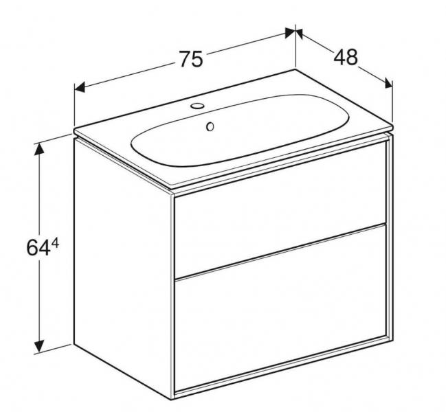 If&ouml; Sense Art 75 m&oslash;bels&aelig;t - Eg