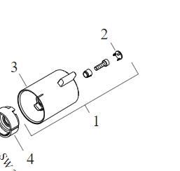 Hansgrohe afd&aelig;kningskappe krom