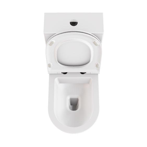 Lavabo Forma rimless gulvst&aring;ende toilet BTW inkl. s&aelig;de