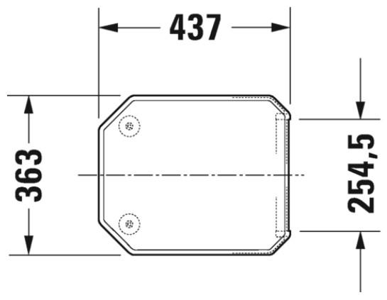 Duravit 1930 toilets&aelig;de m/softclose