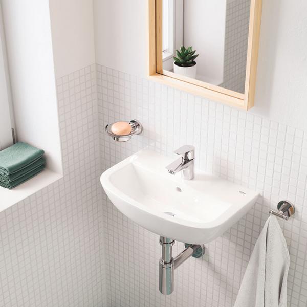 Grohe Bau 45 h&aring;ndvask t/v&aelig;g - 1 hanehul