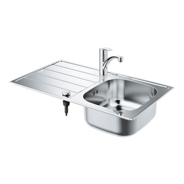 Grohe K200 k&oslash;kkenvask inkl. Eurosmart k&oslash;kkenarmatur