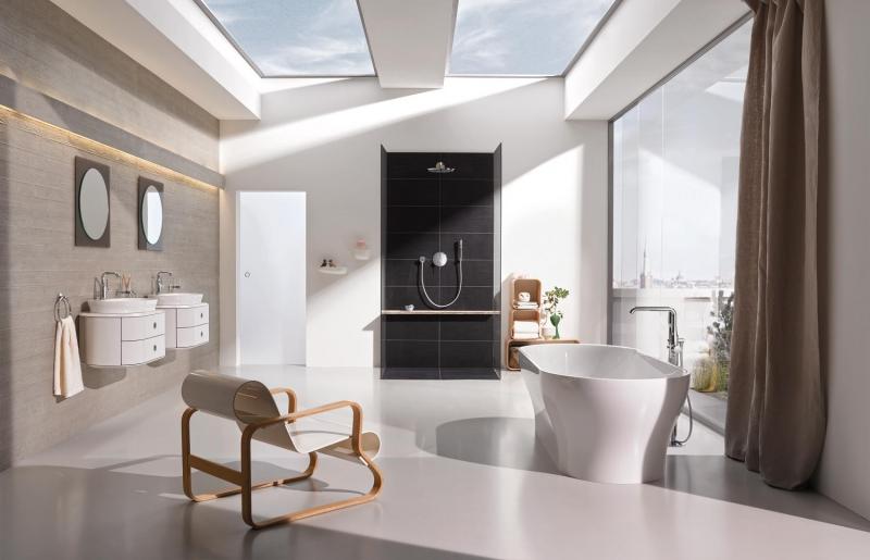 Grohe Essence New L håndvaskarmatur m/bundventil og svingtud - Poleret cool sunrise Grohe Essence New L håndvaskarmatur m/bundventil og svingtud - Poleret cool sunrise