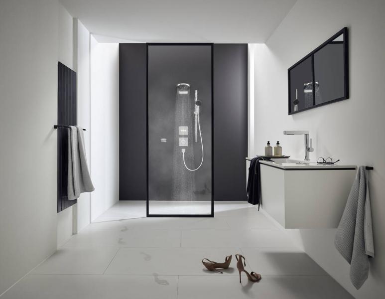 hansgrohe Pulsify Select S 150 Relaxation bruses&aelig;t 3jet - 90 cm - Krom