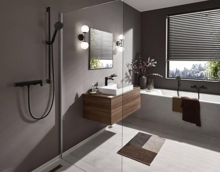Hansgrohe Pulsify Select S 3jet Activation håndbruser - Mat sort Hansgrohe Pulsify Select S 3jet Activation håndbruser - Mat sort