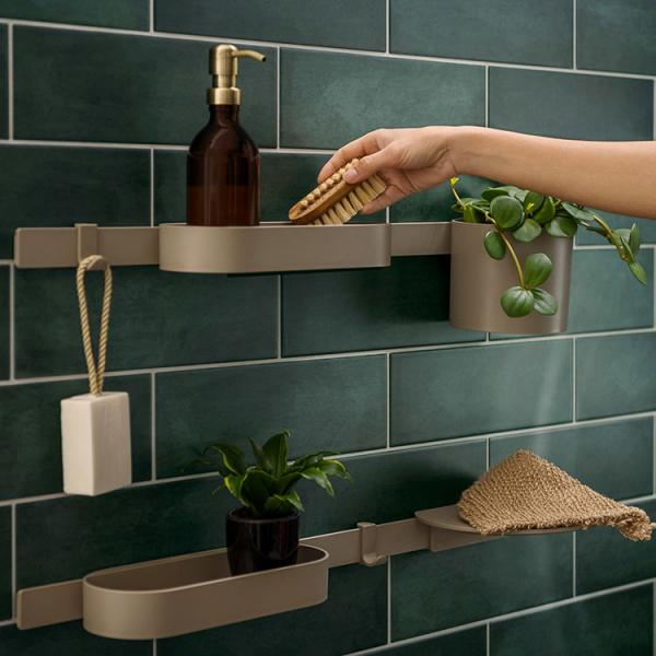 Hansgrohe WallStoris opbevaringskurv - Planet edition (sand) Hansgrohe WallStoris opbevaringskurv - Planet edition (sand)