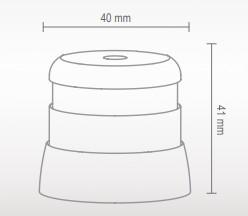 Cavius optisk røgalarm med 10 års batterilevetid Cavius optisk røgalarm med 10 års batterilevetid