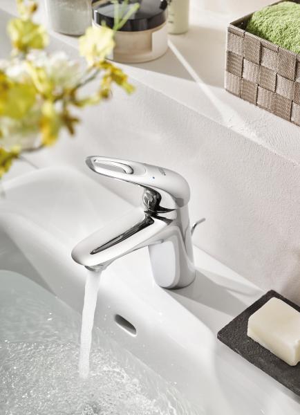 Grohe Eurostyle 2015 h&aring;ndvaskarmatur m/bundventil