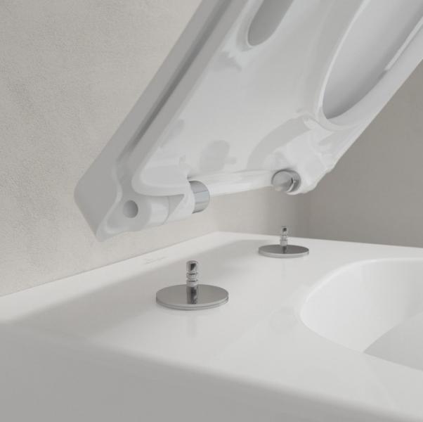 Villeroy & Boch Venticello v&aelig;gh&aelig;ngt toilet m/DirectFlush og s&aelig;de