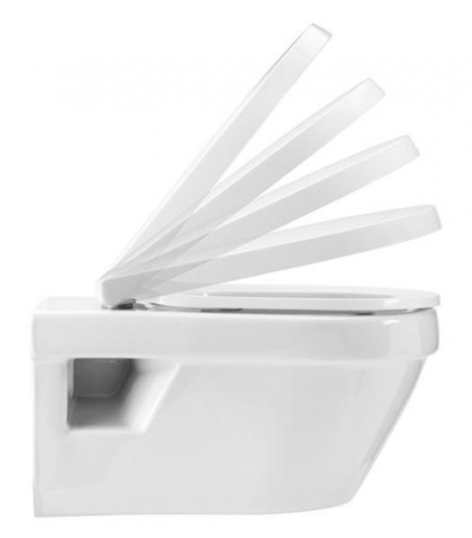 Pressalit Comfort D2 Toilets&aelig;de m/soft close og lift-off - Hvid