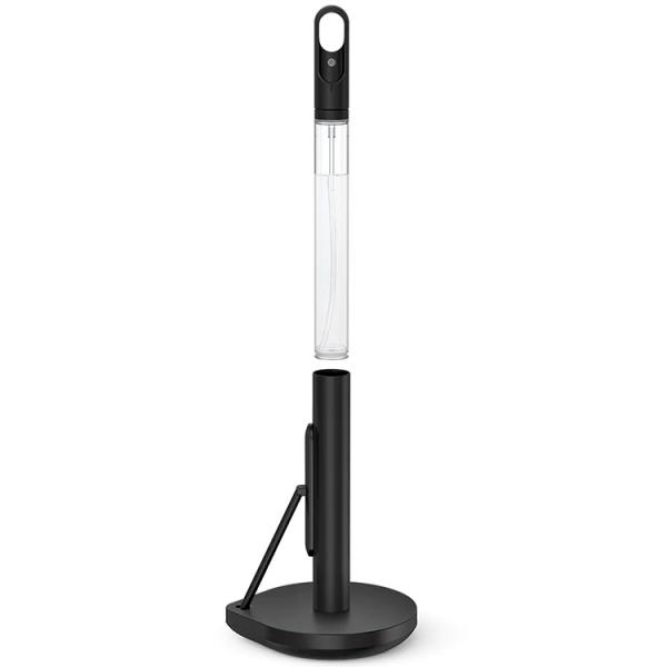 Simplehuman køkkenrulleholder m/spray - Sort Simplehuman køkkenrulleholder m/spray - Sort