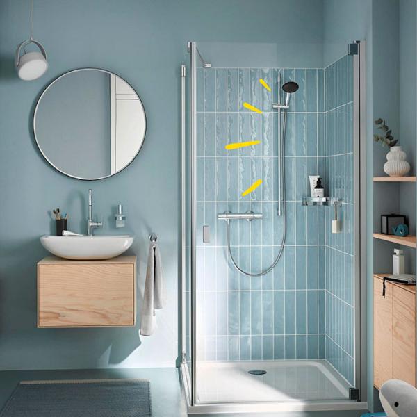 Grohe Vitalio Start 110 h&aring;ndbruser 1 spray m/Water Saving