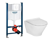V�gh�ngt toilet komplet